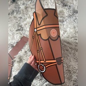 Hermes Paper Horse mask/hat thing
